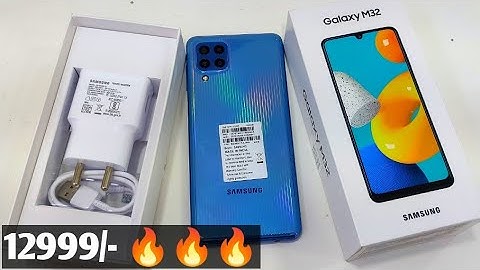 Samsung Galaxy M32 Unboxing & Review !! Samsung Galaxy M32 12999 🔥🔥🔥