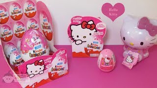 Hello Kitty Kinder surprises new collection 2017 Хелло Китти киндер сюрпризы новая коллекция