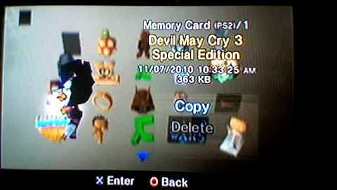 PS2 Memory Card Creation Part 1