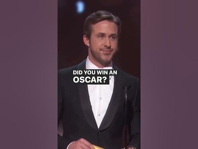 RYAN GOSLING and RUSSELL CROWE FIGHT at the OSCARS #shorts