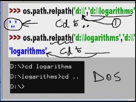 Python OS.PATH Commands