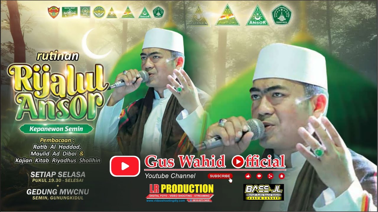 🔴LIVE RUTINAN RIJALUL ANSOR KAPANEWON SEMIN GUNUNGKIDUL BERSAMA GUS WAHID 🔴23 FEBRUARI 2024