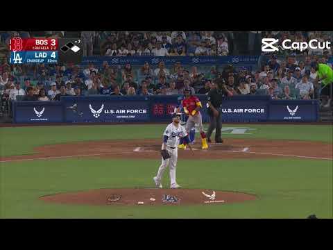 (#CapCut) Bad Apple Intro | LAD vs BOS (July 31) #dodgers #redsox #mlb #baseball