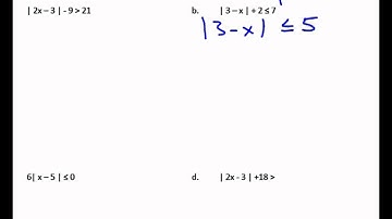 Precalculus Unit 1.7 Notes Absolute Value Inequalities