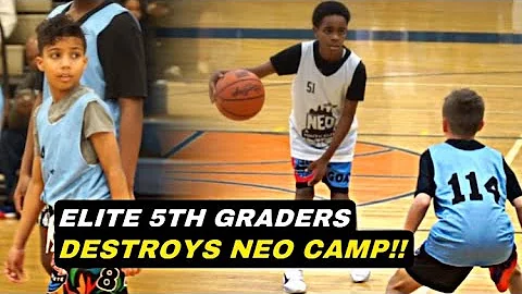 These Fifth Graders Cut Different... | Damani Oliver & Kaden Mullins Team Up At Neo!!