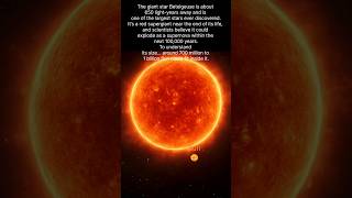 The Giant Star That Could Explode Anytime | Betelgeuse Supernova Explained 🌟