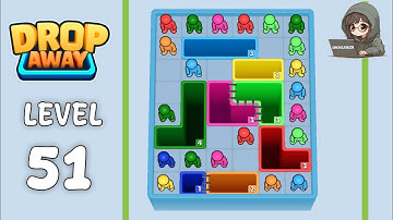 Drop Away level 51 solution