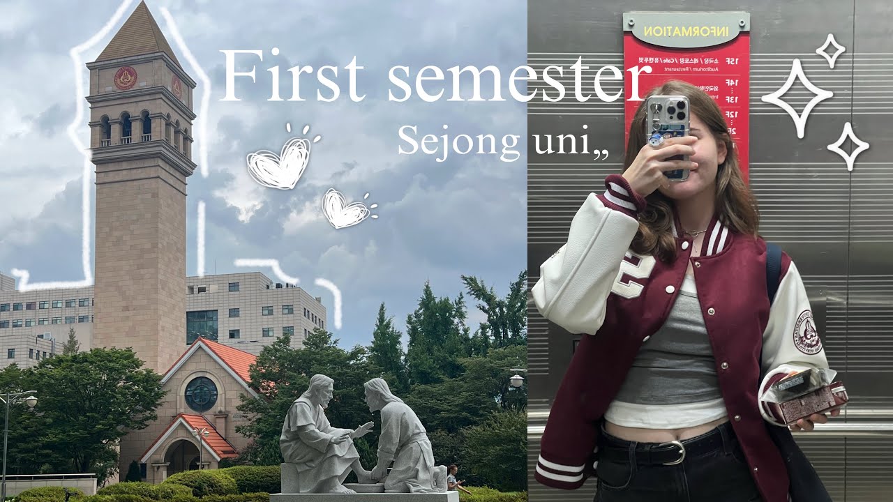 Student life at Sejong University 🇰🇷👩‍🎓 (before finals) 