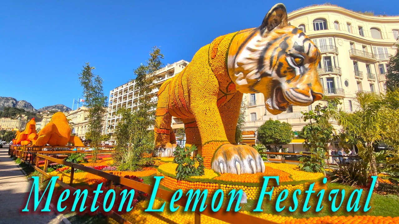 Highlights of the Menton Lemon Festival - Mention France
