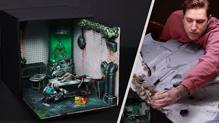 Hyper realistic Abduction lab - Warhammer diorama - Tau Manta project screenshot 5