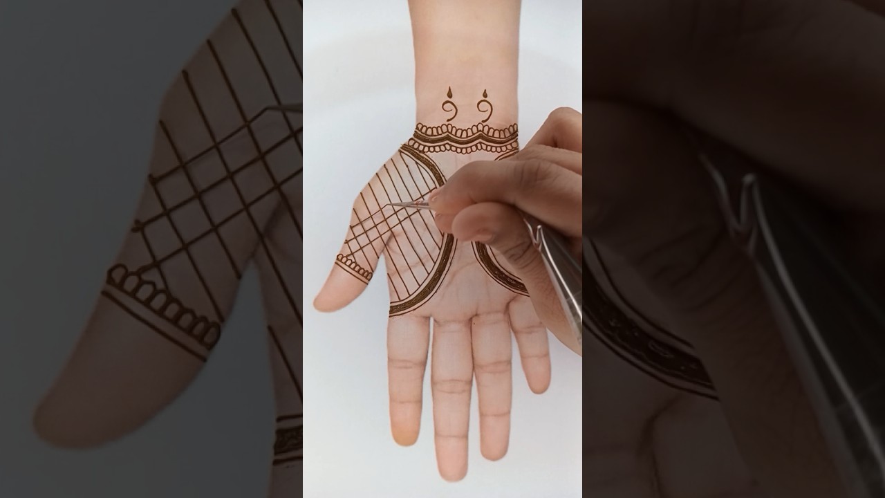 Beginners Creative Mehndi | Simple Mehndi ✨