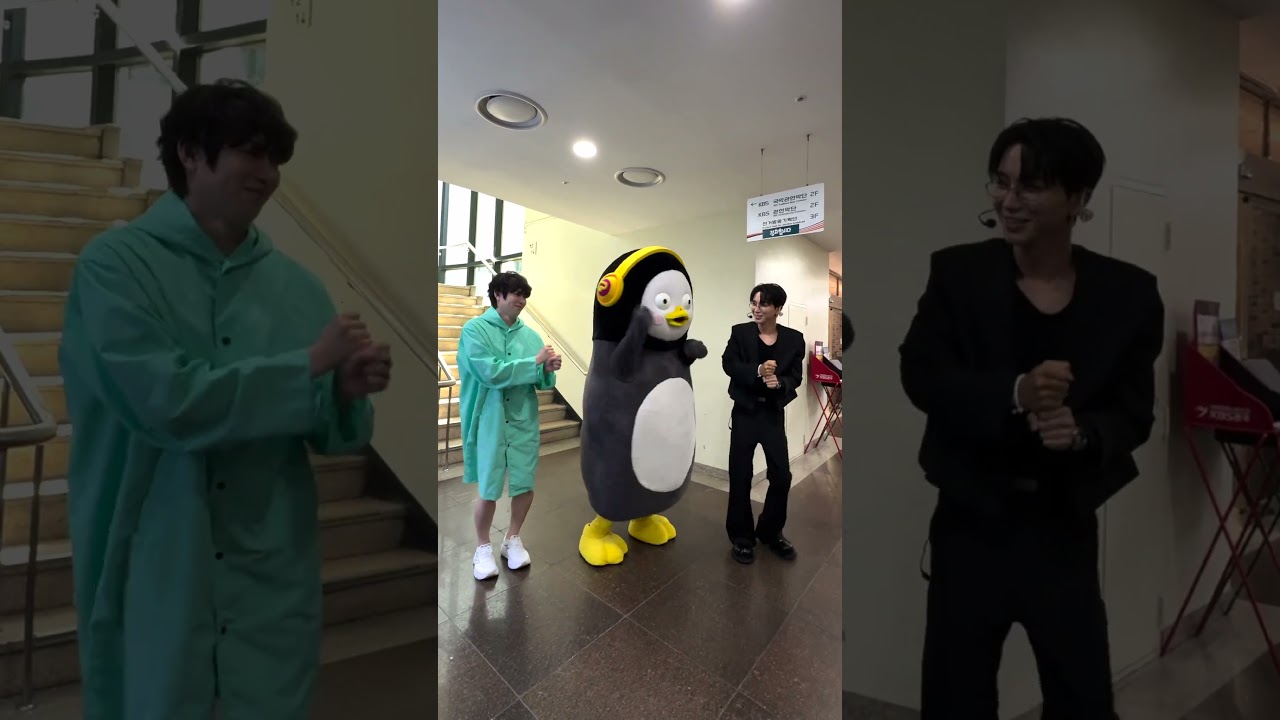 Express Mode로 콩국수 한 그릇 #펭수 #PengSoo #콩국수챌린지 #kong-guksu #슈퍼주니어 #희철 #이특 #superjunior @SUPERJUNIOR