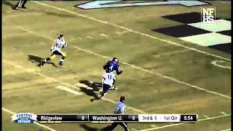 Washington Union gets on the board on the 29 yard TD pass from Luis Escobedo to Raniel Rogers