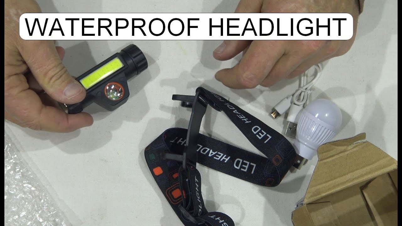 Details about   XPE COB LED Headlamp Super Bright USB Rechargeable Head light Flashlight Camping