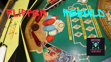 1973 Bally Monte Carlo Flipper Rebuild / Weak Flippers / Ep 6