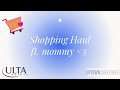shopping haul!