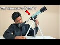 Best Telescope - 90X Zoom Land and Sky Refractor Telescope Unboxing & Testing - Chatpat toy tv