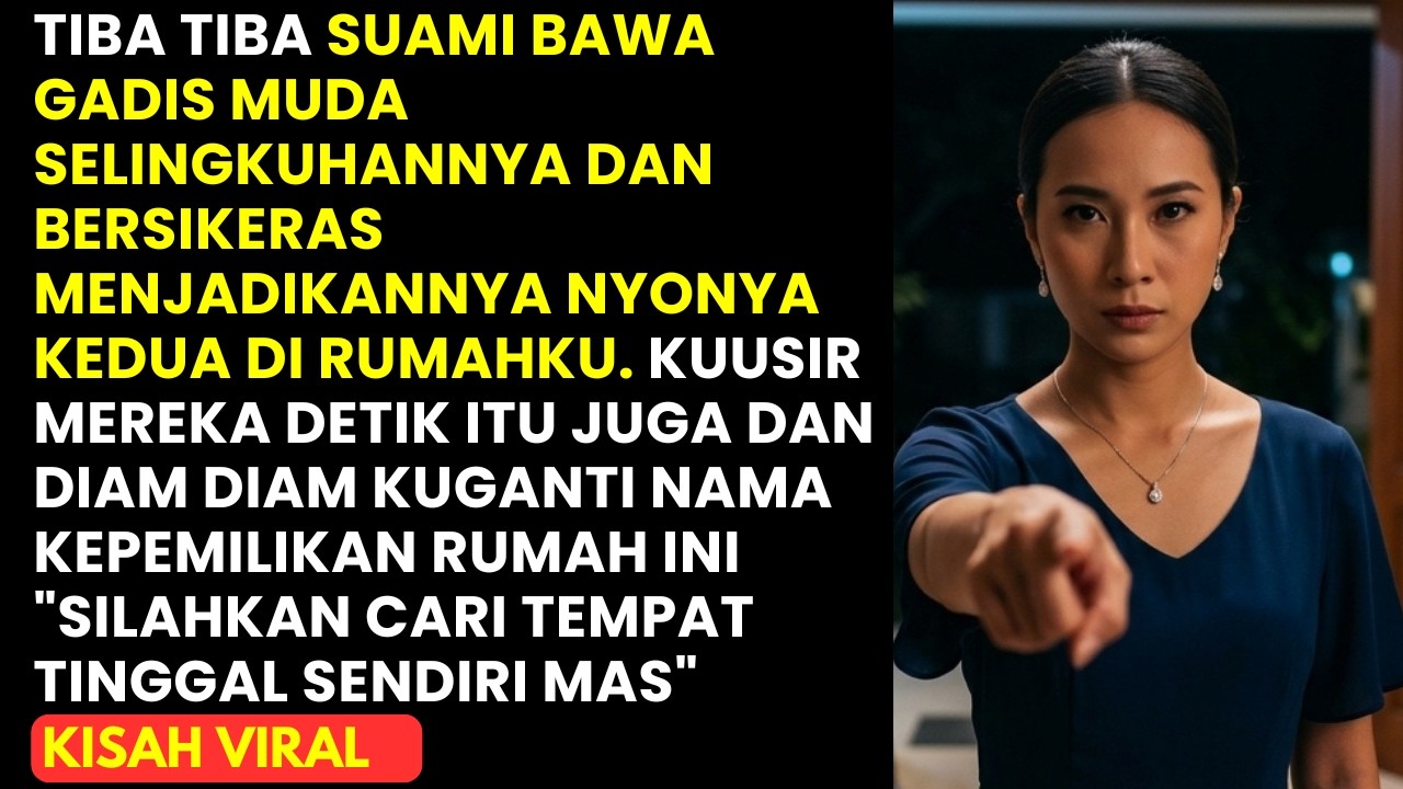 SUAMI BAWA GADIS MUDA UNTUK JADI NYONYA KEDUA! KUUSIR & DIAM-DIAM KUGANTI SERTIFIKAT RUMAH, LALU...
