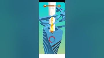 Stack Ball - Gameplay Walkthrough Level-77(iOS & Android) | Livmyth Gameplay #shorts #franklin #game