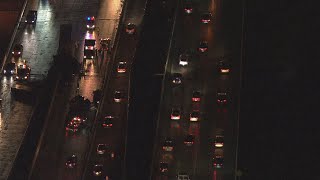 Semi-truck crash snarls traffic on Poplar Street Bridge
