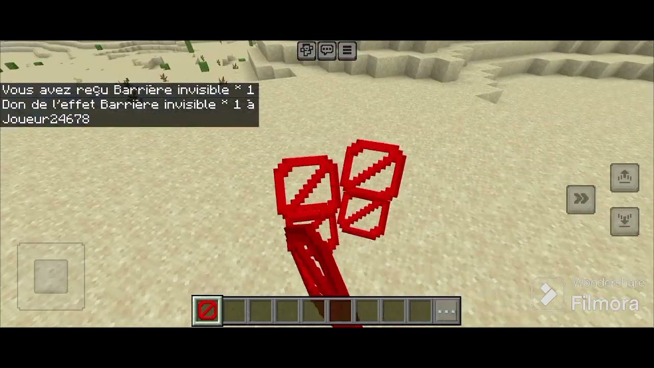 Comment faire un Bloc invisible Minecraft 😱 - YouTube
