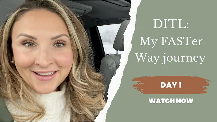 DITL: My FASTer Way to Fat Loss Journey DAY 1