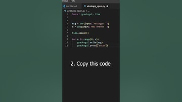 Whatsapp spam bot in 30 seconds