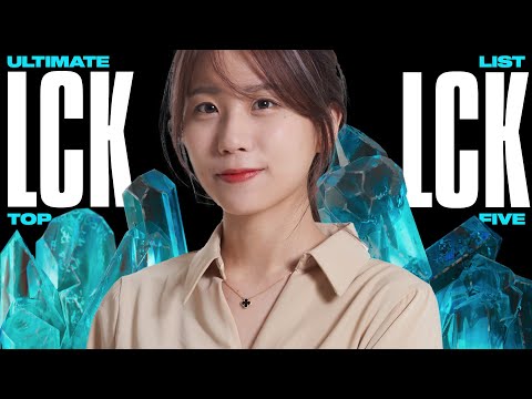 Jeesun Ranks the BEST LCK plays of ALL-TIME 