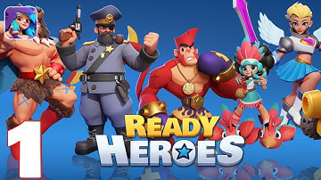Ready Heroes - Gameplay Walkthrough Part 1 (iOS, Android)