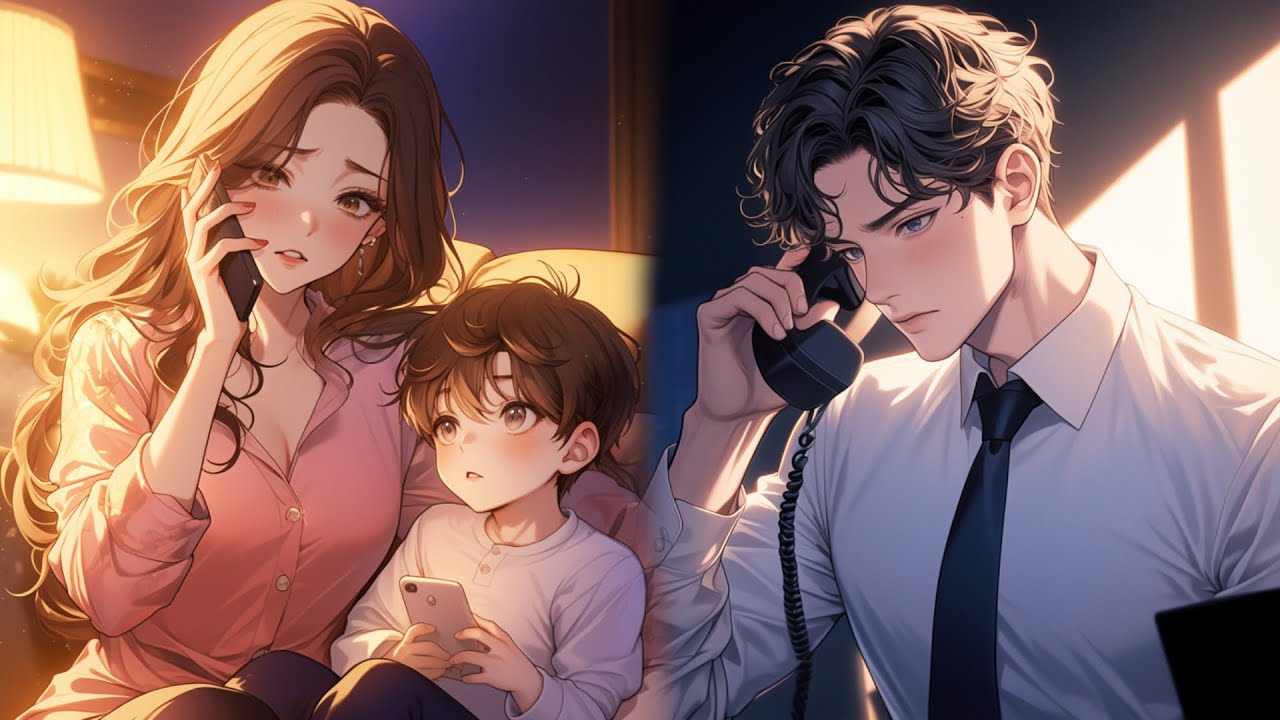 Mi ex me llamó: Podemos empezar de nuevo? Pero un niño preguntó: Mamá, ese es papá? Quedó atónito