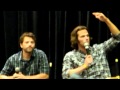 Jared and Misha discuss acting choices they regret in past scenes (Boston)