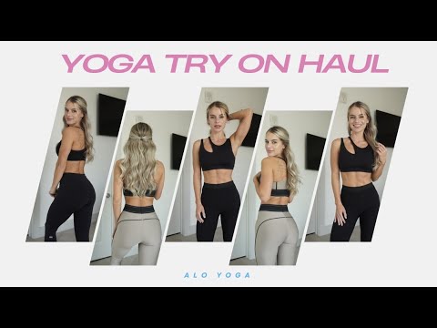 Yoga Try on Haul // Alo