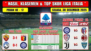 Hasil Liga Italia Tadi Malam ~ AS ROMA vs GENOA ~ Liga Italia 2025 Pekan Ke 17