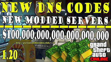 *NEW* OFFICIAL 1.20 PATCH! DNS CODES! UNLIMITED MONEY/RP! GTA 5 ONLINE