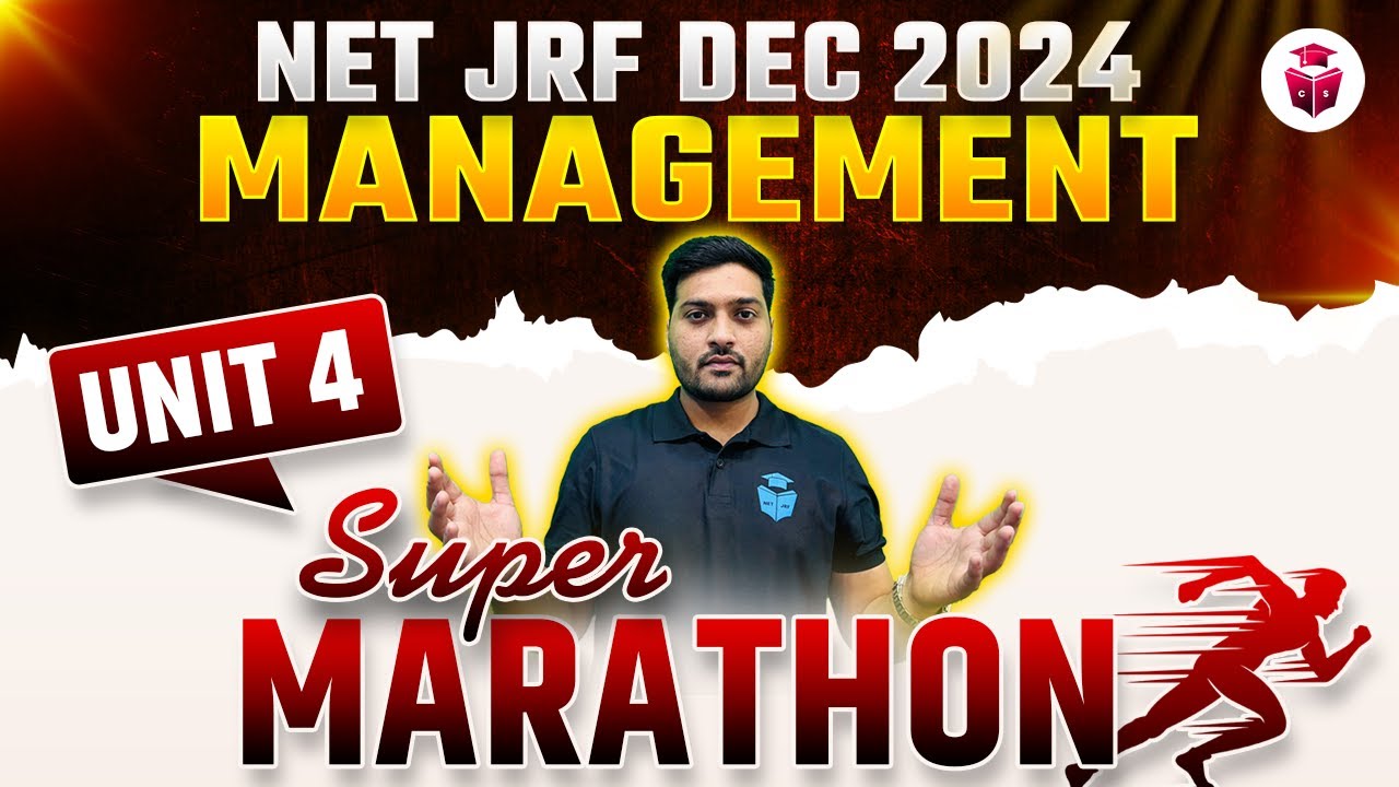 UGC NET Management 2024 Marathon | Unit-4 Finance And Accounting Complete Revision | Yogesh Sir