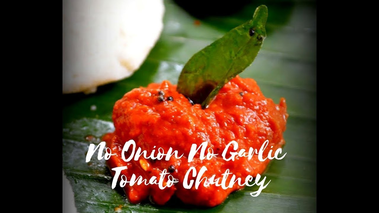 No Onion No Garlic Raw Tomato Sabzi (Recipe In Hindi)