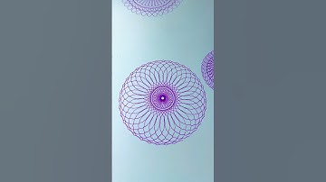 "Elegance in Motion: The Art of Spirograph" #spirographshr #asmr #satisfying #usa #spirograph #shr