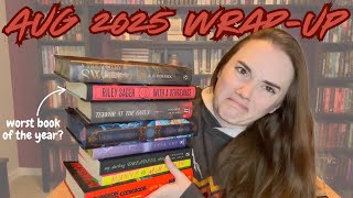August 2025 Wrap-Up || I found a new WORST book of the year....