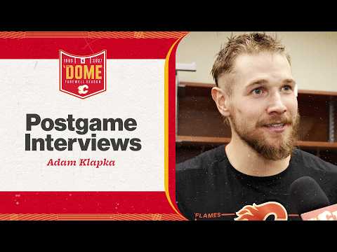 Post-Game - Adam Klapka | Flames @ Ducks | 13.10.26