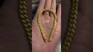 How Do I Handmade a 42 grams 24K Gold Cuban #craftsmanship #mdtcjewelry #custom