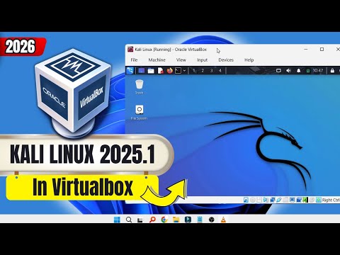 How To Install KALI Linux 2025 4 In Virtual Box 2026 NEW 