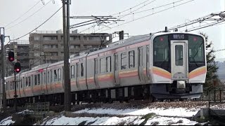 E129系B19編成 信越本線下り441M 長岡→新潟→内野