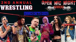 Open Mic Night - 2nd Annual Wrestling Karaoke Spectacular