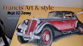 1930`s car. Art and Soft Pastels screenshot 4