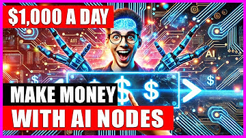 Decentralised AI - Operating NODES and MAKING MONEY with this new TECH.