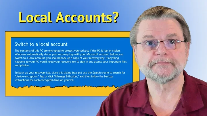 How Do I Switch to a Local Account Sign-in for Windows?