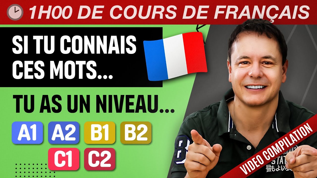 Si tu connais ces Mots tu as un Niveau A1, A2, B1, B2, C1, C2 en ...
