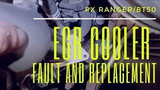 ranger or bt50 egr cooler replacement and diagnosis