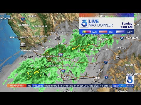 Hurricane Marie-related rainfall hits Southern California as coastal communities brace for impact