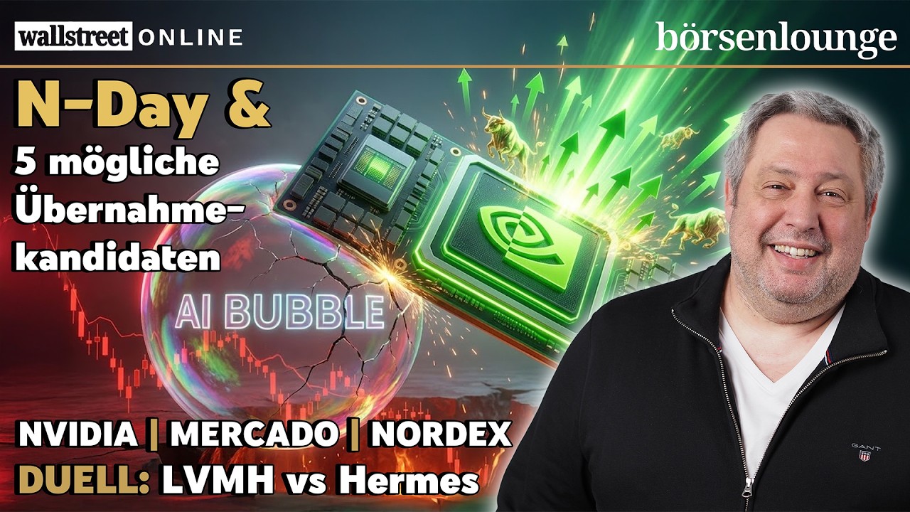 5 Übernahmekandidaten | Nvidia: Erwartungen, Mercado: Zahlen, Nordex Bäääm